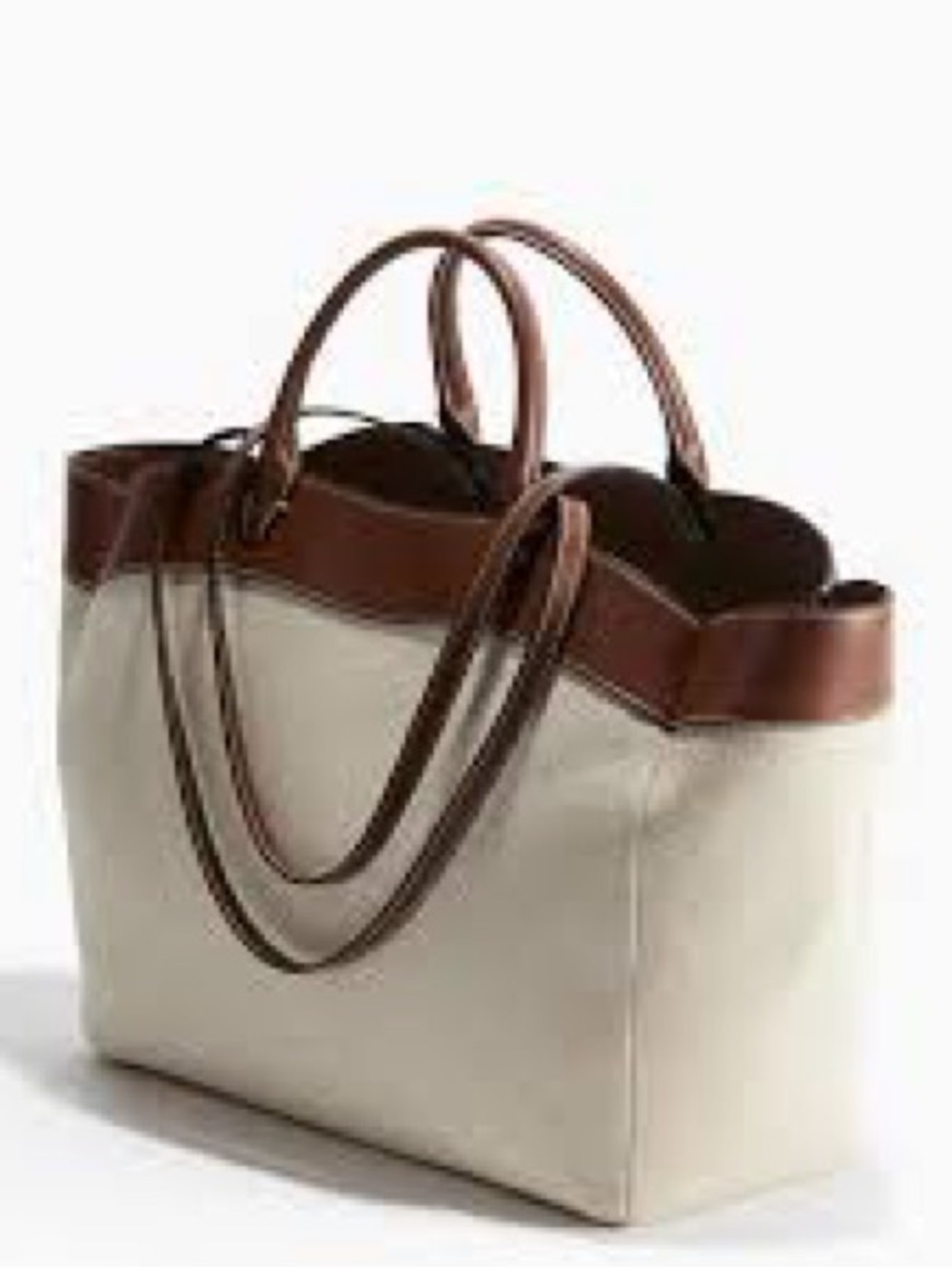 Canvas Shopper Tote Bag - Picture 2 of 4